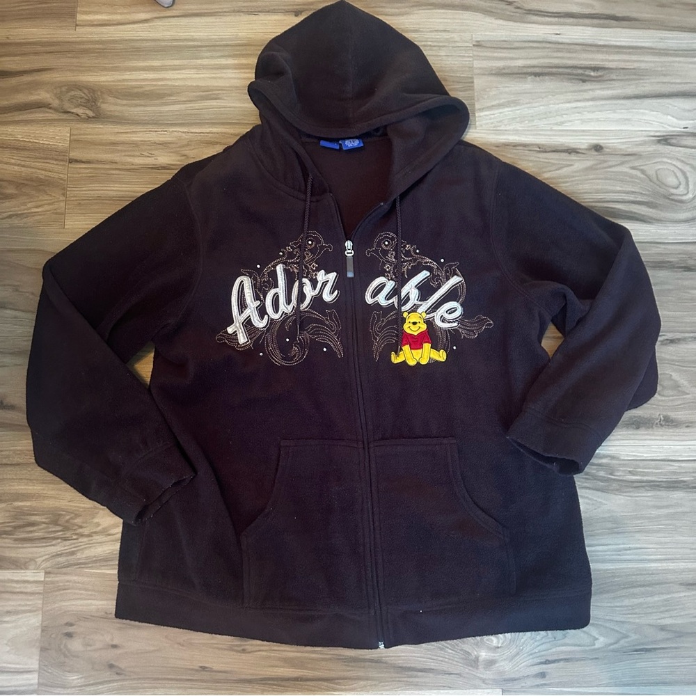 Disney Dark Brown Pooh Hoodie